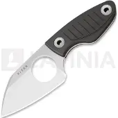 Kizer Cutlery Nightjar 1114A2 Stonewashed AUS-10, Gray Aluminum, faca fixa, Vincent Rizzo design