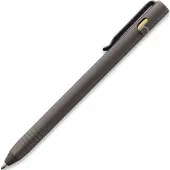 Big Idea Design Slim Bolt Action Pen SBA-SW Stonewashed Titanium, caneta EDC