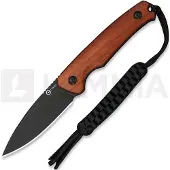 CIVIVI Altus Fixed Blade C20076B-3, Blackwashed 14C28N, Guibourtia Wood navalha