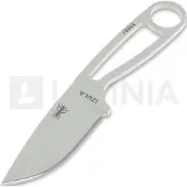 ESEE Izula Desert Tan IZULA-DT faca de pescoço com bainha preta + clipe de cinto