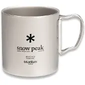 Snow Peak Titanium Double Walled Mug - 600ml