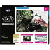 Zieler Kit De Pintura Paint By Numbers Panda
