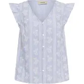 Cream Blusa 'CRAmmeli' azul pombo / branco