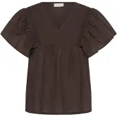 Kaffe Blusa 'KAkarli' mocha