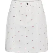 Kaffe Saia 'lora' rosa / branco