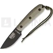 ESEE Faca de sobrevivência Model 3, modified handle