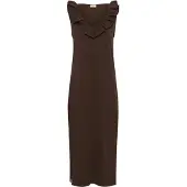 Kaffe Vestido 'KADidde Flounce' cappuccino