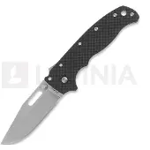 Demko Knives Navalha AD 20.5 D2 Shark Foot, Carbon Fiber