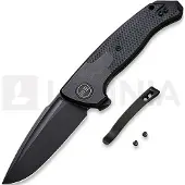 We Knife Navalha Press Check, drop point, preto