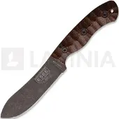 ESEE Faca JG5 - Burlap Micarta, marrom