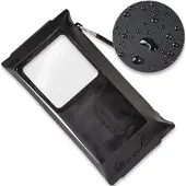 CAMBRIDGE UNIVERSITY PRESS Monsoon Rough Water Tech Pouch P784 Black, 8x4", bolsa impermeável