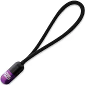 EOS Pill Bead Lanyard, preto, púrpura