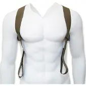 Carinthia Rain Garment Braces, verde oliva