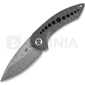 Kansept Knives Navalha ODD 21 Damascus Tiger Stripe