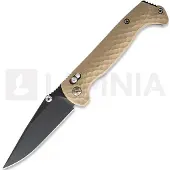 Toor Navalha Dropwing, Coyote Tan G-10, Black Gun-Kote