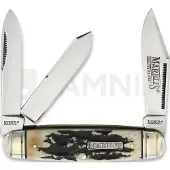 Marbles Navalha Black Stag Cattleman Whittler