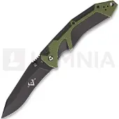 V Nives Navalha Fractal Linerlock A/O, verde