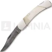 Bear & Son Navalha White Smooth Bone Lockback