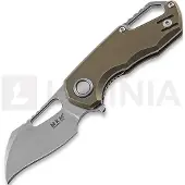 MKM Knives Navalha Isonzo M390 Hawkbill, bronze anodized titanium
