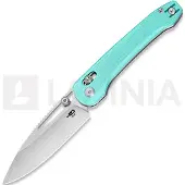 Bestech Navalha Cobber - Stonewash + Satin - G10, light blue