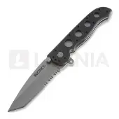 CRKT Navalha M16-12Z Tanto, faca serrilhada