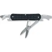 FOX Vulpis 3-Tools FX-VPGPW-130-F3-BK, Stainless Steel, Black Aluminum multiferramenta