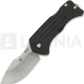 1881 Knifeworks Navalha Lombard, Black G-10