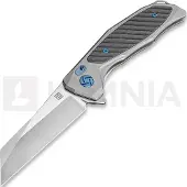 Artisan Navalha Falcon Framelock CPM S35VN, cinza