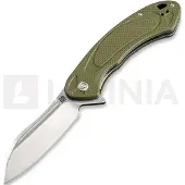Artisan Cutlery Navalha Immortal Linerlock D2, green textured