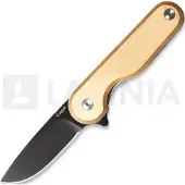 Craighill Navalha Rook Framelock Brass