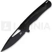 CMB Made Knives Navalha Spear Framelock CF, preto