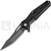 Artisan Cutlery Navalha Interceptor Linerlock D2, black/black