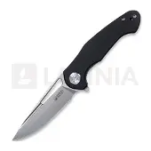 Kubey Navalha Dugu Linerlock Black G10, preto