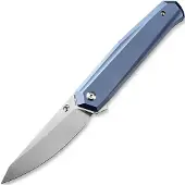 Kansept Knives Navalha Integra Framelock Blue Anodized Ti