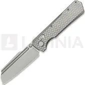 GEO Knife Navalha Noxiz - Stonewash - Titanium