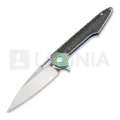 Artisan Navalha Archaeo Framelock, Blue/Gold
