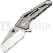 Artisan Navalha Ravine Framelock M390, cinza