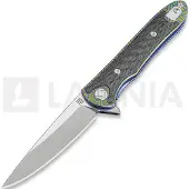 Artisan Cutlery Navalha Shark Framelock CPM S35VN, gold/blue