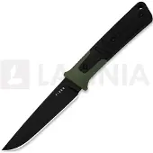 Kizer Cutlery Faca Area Eight AEB-L, Green/Black G-10, Black PVD