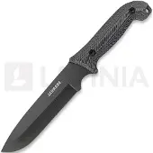 SCHRADE Faca de sobrevivência Frontier Black Micarta