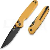 Bestechman Navalha Velix - PVD - G10, amarelo