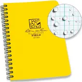 Rite in the rain Side Spiral Notebook Yellow