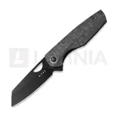 Kizer Cutlery Navalha Sparrow S45VN, Marble CF/Black Titanium, PVD