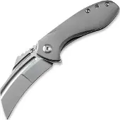 Kansept Knives Navalha KTC3 Linerlock Bead Blasted Ti
