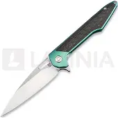 Artisan Navalha Archaeo Framelock M390 Small, verde