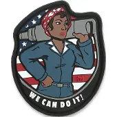 Maxpedition Emblema RIVETING ROSIE (FULL COLOR)