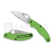 Spyderco Navalha UK Penknife Salt Green LC200N, spyderedge