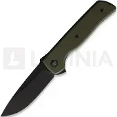 Terzuola Knives Navalha ATCF Lite Linerlock Green Black