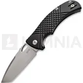 MKM Knives Navalha Ciras - Stonewash - G10, preto