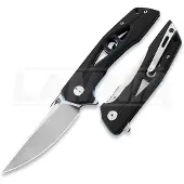 Bestech Navalha Eye of Ra - Satin + Stonewash - G10, preto
